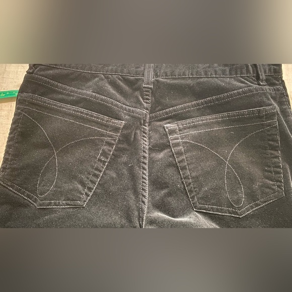 Calvin Klein women’s Jeans Black Corduroy size 10 - Picture 6 of 8